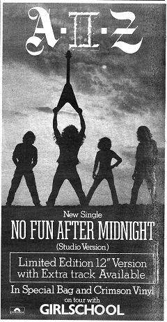 Press Cuttings - AIIZ, A11Z New Wave Of British Heavy Metal NWOBHM Heavy Rock Hard Rock n.w.o.b.h.m aiiz a11z